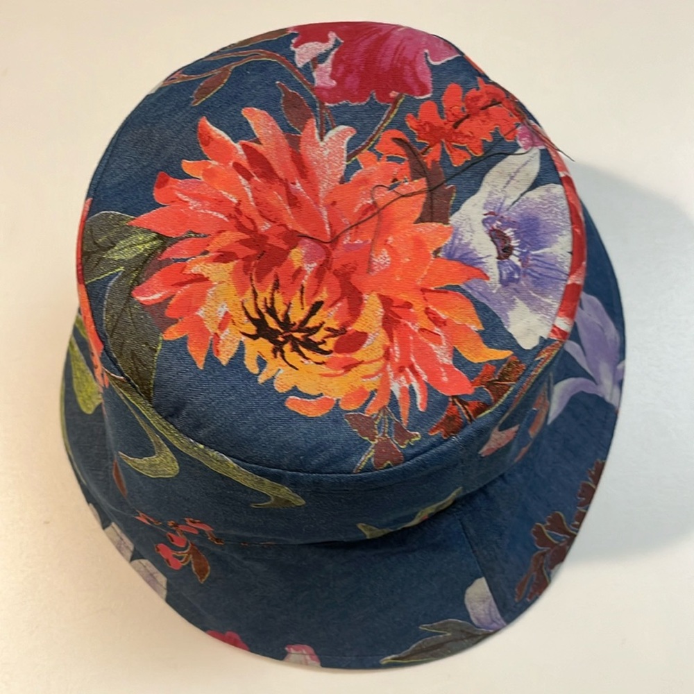denim reversible hat